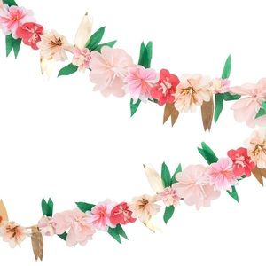 Meri Meri Rose Blossom Garland Valentine’s Day Spring Easter Shower Decor